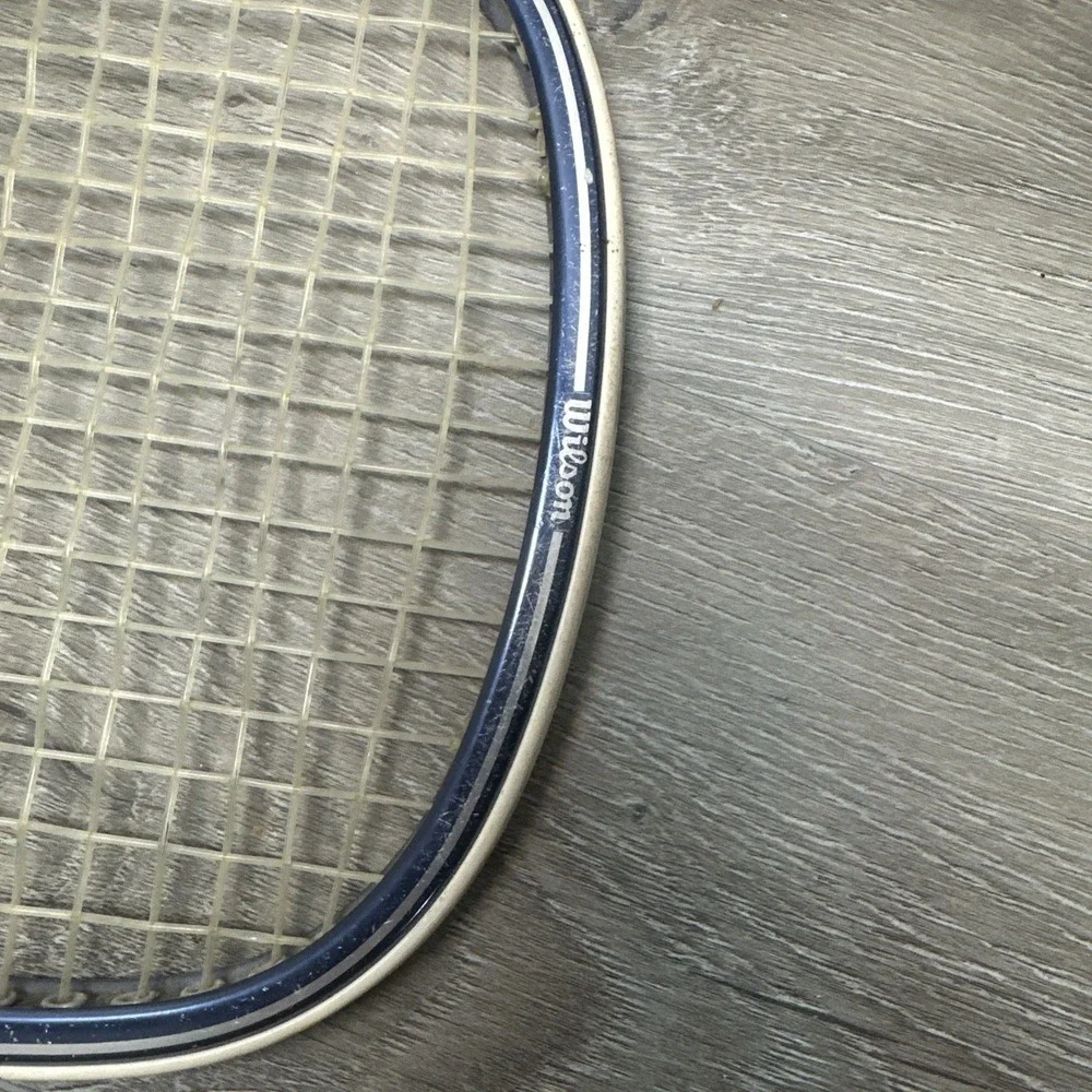Wilson Marksman Racquet Racket CO85 3 7/8  Vintage Racquetball Wall Decor